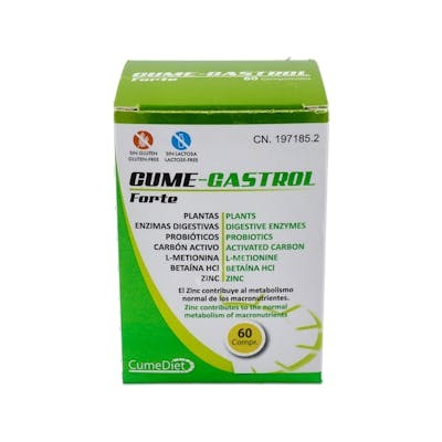Cumediet Cume-Gastrol Forte 60 comprimés, complément alimentaire digestion Cumediet Cume-Gastrol Forte 60 comprimés, complément alimentaire digestion