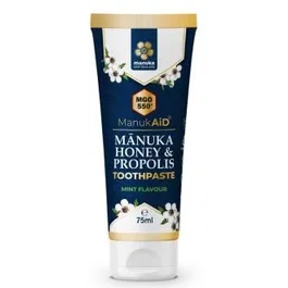 Manuka New Zeland Dentifrice à la Propolis au Miel de Manuka MGO 550+ 75 ml