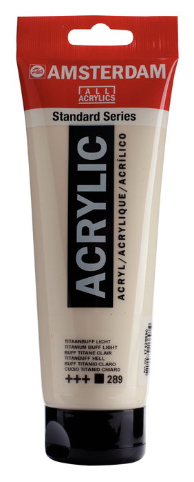 Amsterdam Standard Series Peinture Acrylique Buff Titanium Clair 250 ml Amsterdam Standard Series Peinture Acrylique Buff Titanium Clair 250 ml