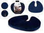Arte Regal Coussin Mémoire de Forme Coxis Bleu 36x5x47 cm (Set de 6)