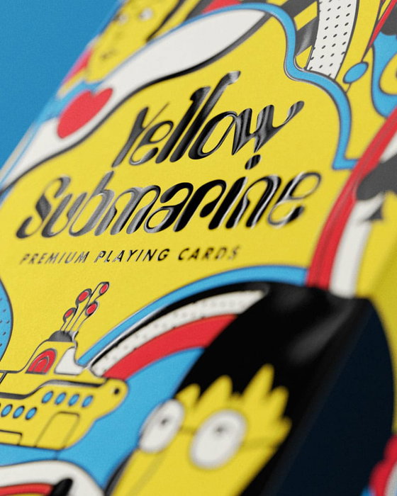 The Beatles jeu de cartes à jouer Yellow Submarine The Beatles jeu de cartes à jouer Yellow Submarine