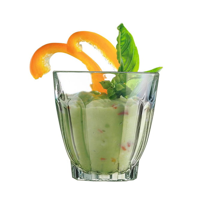 Arcoroc Verres Bas Arcadie 6 pièces 9 cL en Verre Trempé Extra Résistant