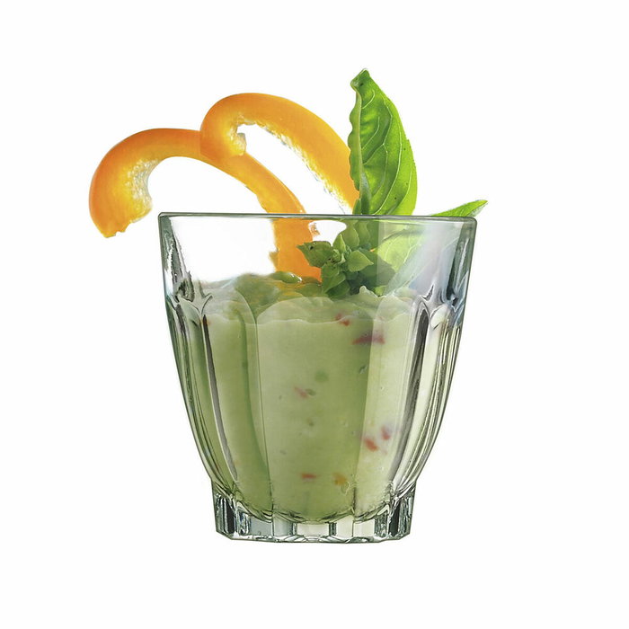Arcoroc Verres Bas Arcadie 6 pièces 9 cL en Verre Trempé Extra Résistant