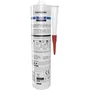 GEB Mastic silicone sanitaire multi-supports 60 Chrono - Séchage ultra-rapide 60 min - Translucide - Cartouche 280 ml