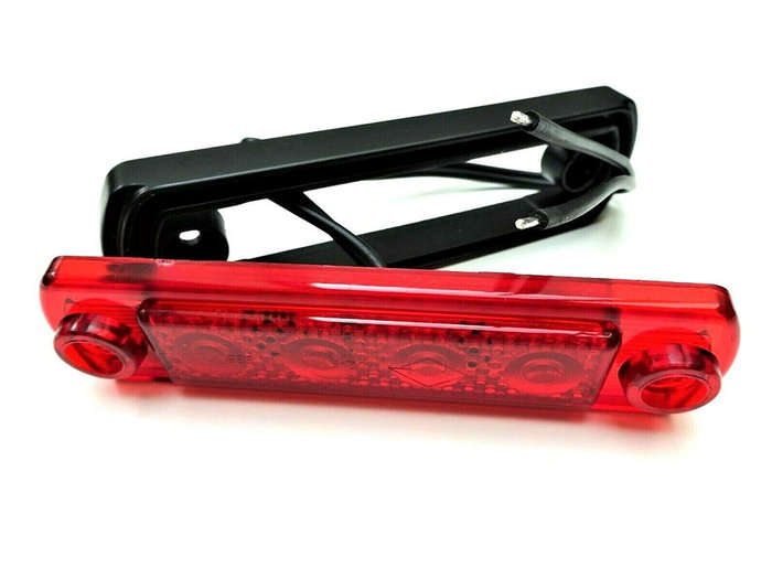 M-Tech Horpol LD 677 Marqueur LED Rouge 12-24V 0.5/1W 4 LEDs