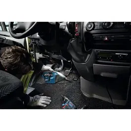 Bosch Professional Aspirateur sans fil 12V GAS - 06019E3000 avec système de batteries interchangeables pour batteries 1.5Ah, 2.0Ah et 4.0Ah