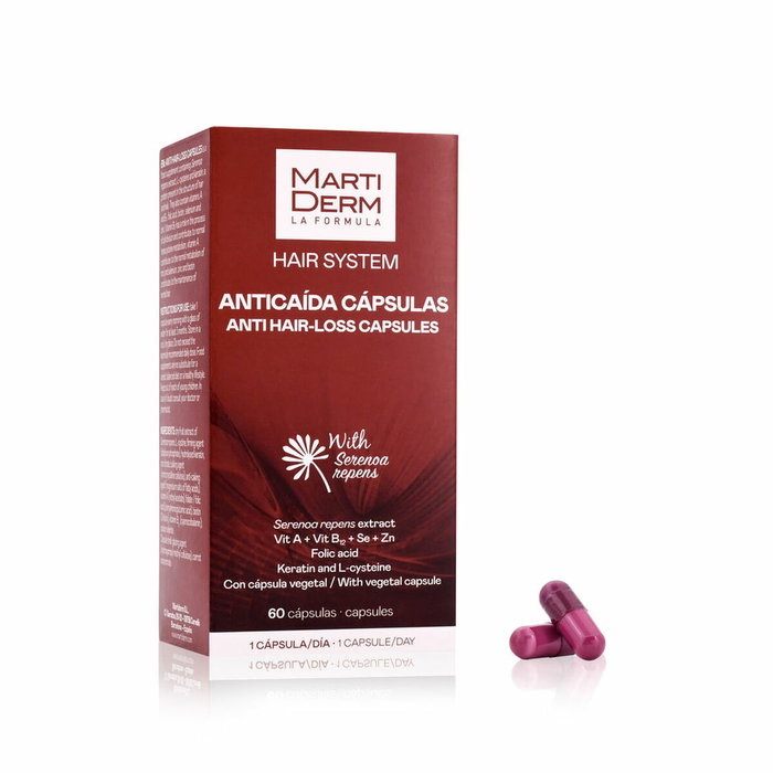 Martiderm HAIR SYSTEM capsules anti-chute 60 unit s
