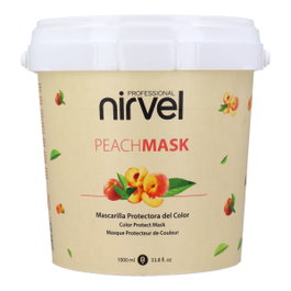 Nirvel Masque pour Cheveux Teints Peach 1 L