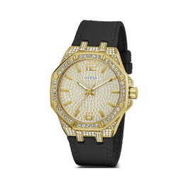 Guess GW0408L2 - Montre pour femme dorée et noire