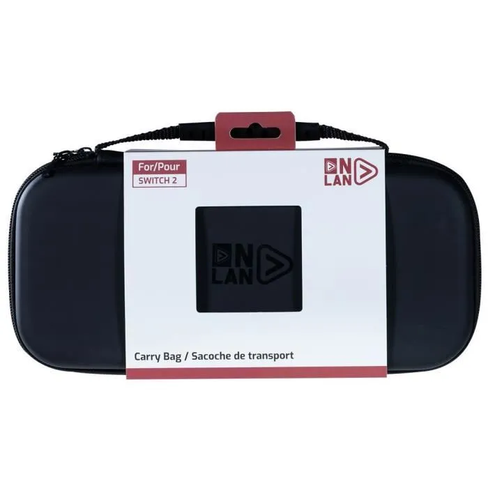 Onlan - Sacoche de protection et transport pour Nintendo Switch 2 - Noir - Protège votre console, vos jeux et accessoires Onlan - Sacoche de protection et transport pour Nintendo Switch 2 - Noir - Protège votre console, vos jeux et accessoires