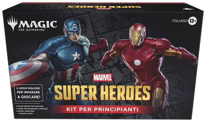 Wizards of the Coast Magic the Gathering Marvel Super Heroes Boîtes d'apprentissage (3) *ITALIEN*