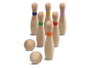 Cayro Jeu de 6 quilles en bois - 16x24x9,5 cm - Multilingue (Français, Espagnol, Anglais, Italien, Portugais, Allemand)