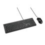 Kensington Kit clavier et souris filaires KM100 EQ avec clavier AZERTY français de taille standard et souris ambidextre pour bureau