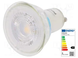 PHILIPS Lampe LED GU10 blanc ambiant 2,7W 225lm