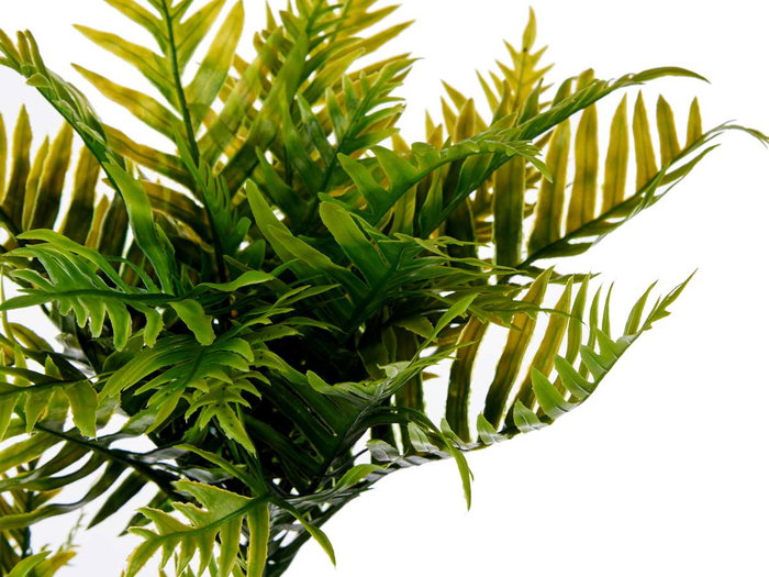 IBERGARDEN Maceta Cemento Gigante Palmera Verde Gris + Verde