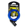 Master Lock Antivol câble 8127EURDPRO - Bleu - 1,8 m x 8 mm