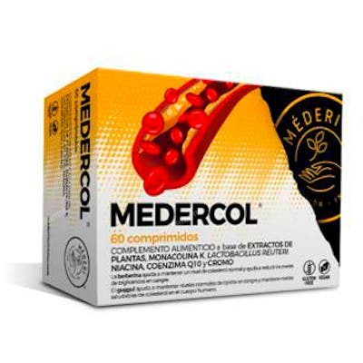 MEDERI NUTRICION INTEGRATIVA Medercol 60 comprimés – Complément alimentaire cholestérol MEDERI NUTRICION INTEGRATIVA Medercol 60 comprimés – Complément alimentaire cholestérol