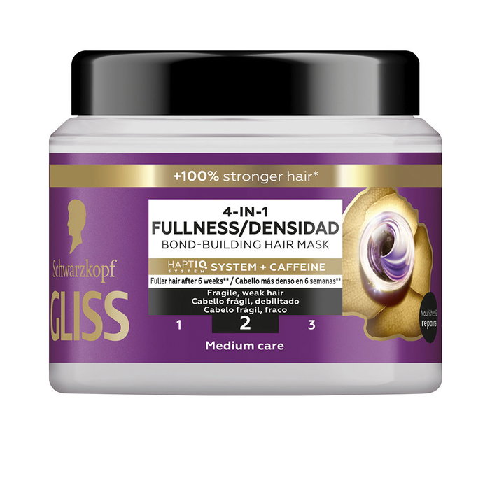 Schwarzkopf Mass Market GLISS FULL HAIR WONDER Masque Volumisant 4 en 1 avec Technologie HAPTIQ 400 ml Schwarzkopf Mass Market GLISS FULL HAIR WONDER Masque Volumisant 4 en 1 avec Technologie HAPTIQ 400 ml