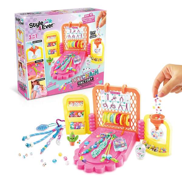 Canal Toys Fabrique à porte-clés DIY Style 4 Ever Canal Toys Fabrique à porte-clés DIY Style 4 Ever