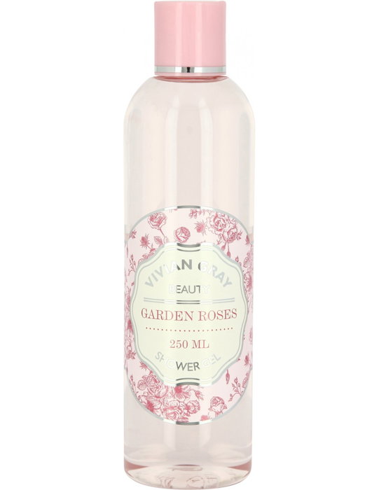 Vivian Gray Gel Douche Naturals Roses de Jardin - Pour Tous Types de Peau - 250 ml