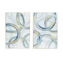 DKD Home Decor Cadre Abstrait Moderne 80 x 2,5 x 120 cm (Lot de 2)