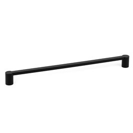 VIEFE Tirador Fusion en zamak noir mat, distance entre trous 320 mm