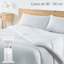 BigBuy Home Remplissage de couette Blanc 150 x 220 x 1 cm