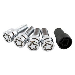 Abc Lot de 4 vis antivol 14x150 L30 17/19 conique CS6