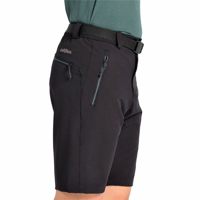 Short de Sport +8000 Delfino Noir Montagne