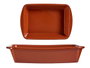 La Dehesa Plat Rectangulaire en Terre Cuite 28.5 x 19 cm Couleur Miel (Set de 9)