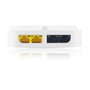 Zyxel WAX300H Point d'accès WiFi 6 double bande 1750 Mbps PoE installation plafond/mur blanc