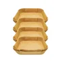 Fackelmann Lot de 200 Moules en Papier Carrés pour Air Fryer 20 x 20 cm - Revêtement Antiadhésif