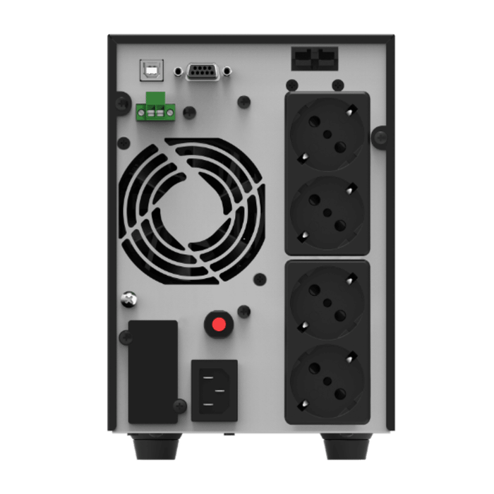Phasak PH 9210 SAI Online Double Conversion 1000 VA 1000 W Smart Pro Onduleur avec 3 Prises Schuko Phasak PH 9210 SAI Online Double Conversion 1000 VA 1000 W Smart Pro Onduleur avec 3 Prises Schuko