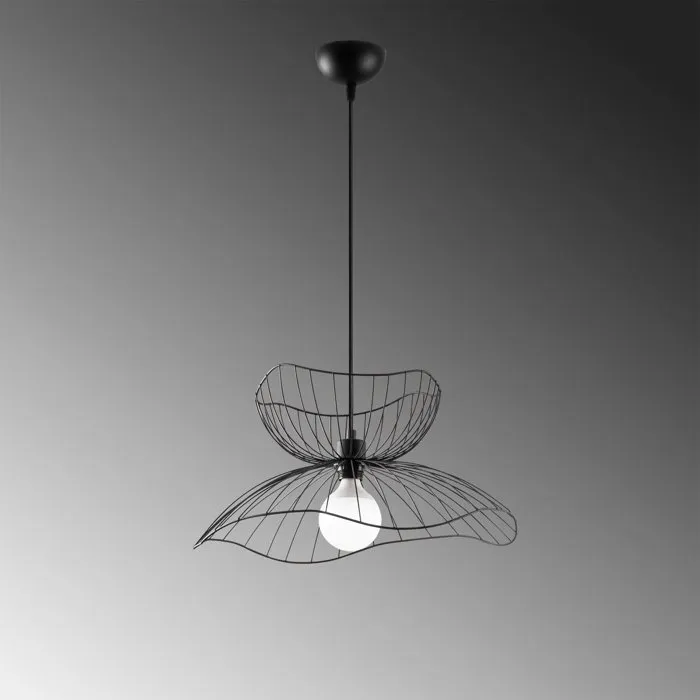D By M.Red Suspension lustre industriel Mansion Noir D By M.Red Suspension lustre industriel Mansion Noir