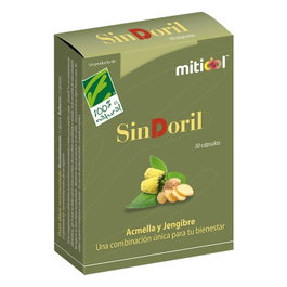 100% NATURAL SinDoril 30 capsules