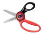 Fiskars Ciseaux pour enfants Ninja à bouts ronds 13cm Noir et Rouge