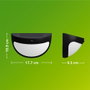 Philips Swyn Applique solaire noire 3,8 W 400/10 lm 2700 K