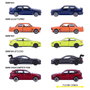 Majorette Coffret Cadeau 5 Véhicules BMW avec 2 modèles exclusifs