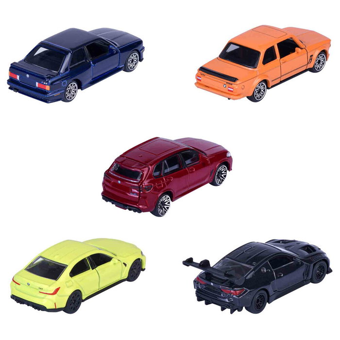 Majorette Coffret Cadeau 5 Véhicules BMW avec 2 modèles exclusifs Majorette Coffret Cadeau 5 Véhicules BMW avec 2 modèles exclusifs
