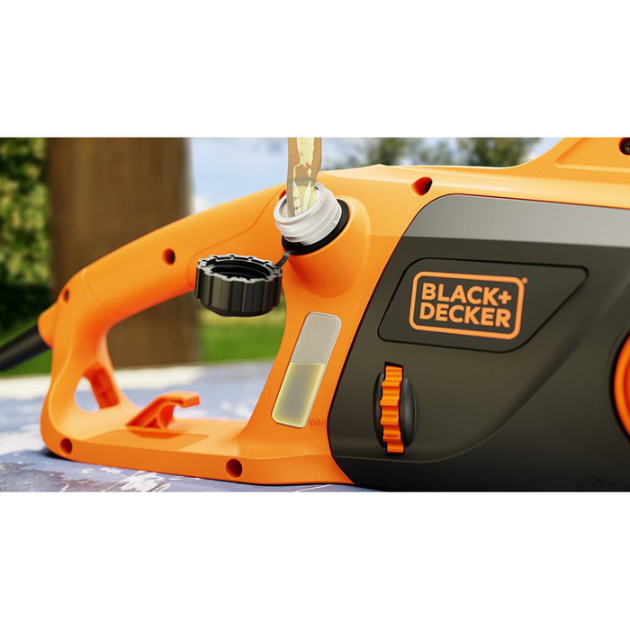Black + Decker BECS1835-QS Tronçonneuse électrique 1800 W, 35 cm