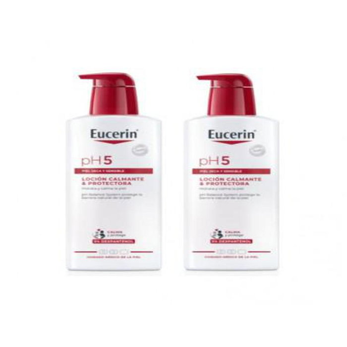 Eucerin Lotion PH5 2x400ml - Soin Hydratant Visage et Corps