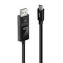 Lindy Câble adaptateur USB Type-C vers DisplayPort 8K60 (1m) - Connectivité 7680x4320@60Hz, HDR, Audio multicanal pour MacBook, PC et écrans 4K/8K