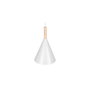 Suspension Madeleine Métal et Bois SKD-P130-3-W Lampe Design Moderne Réglable