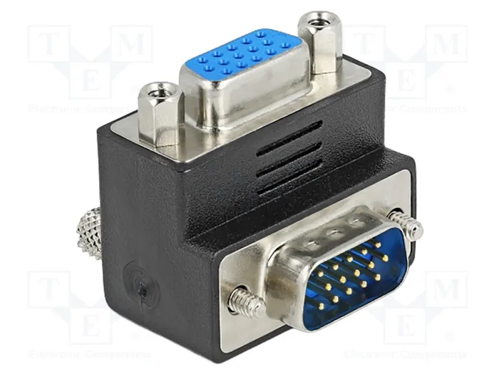 DELOCK Adaptateur VGA noir DELOCK Adaptateur VGA noir