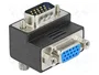 DELOCK Adaptateur VGA noir