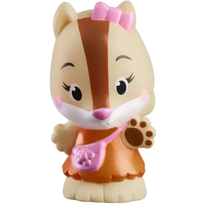 Sophie La Girafe - Lot de 4 figurines Klorofil - Écureuils Famille Simon - Collection et jeu d'imagination