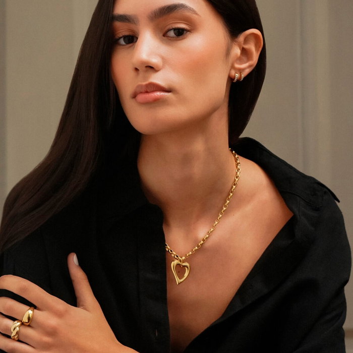 Collier Femme One Jewels OJNN69G Doré