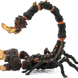 Schleich 70142 Figurine Scorpion de Lave Eldrador avec Pièces Mobiles et Rotatives, Jouet Monstre Fantastique pour Enfants Dès 7 Ans