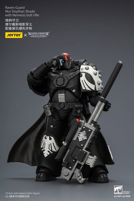 Joy Toy Warhammer 40,000 figurine Raven Guard Mor Deythan Shade 12 cm