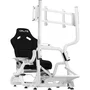 Oplite Support Simracing & Flightsim OPLITE pour cockpit GTR S8 Full Force - Blanc - Compatible frein à main, boîte de vitesse et joystick